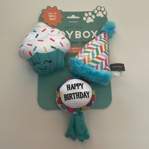Happy BARK-Day! Birthday 3 Piece Toy Set for Dogs